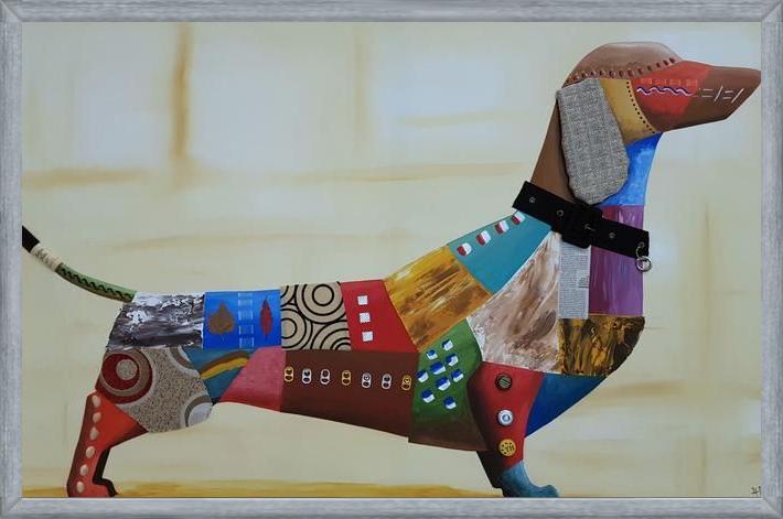 Cuadro Perro Salchicha