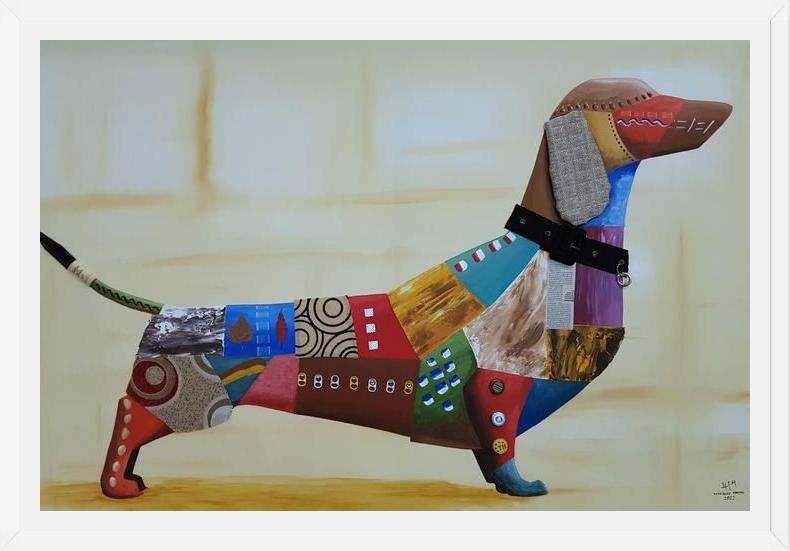 Cuadro Perro Salchicha