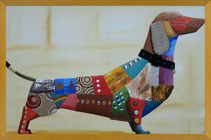 Cuadro Perro Salchicha