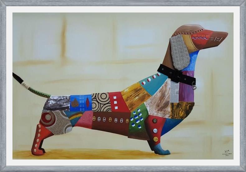 Cuadro Perro Salchicha