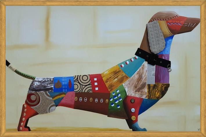 Cuadro Perro Salchicha