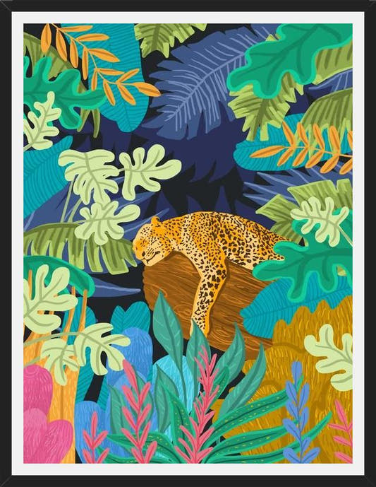Cuadro Sleeping Panther