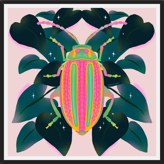 Cuadro Pink Bug