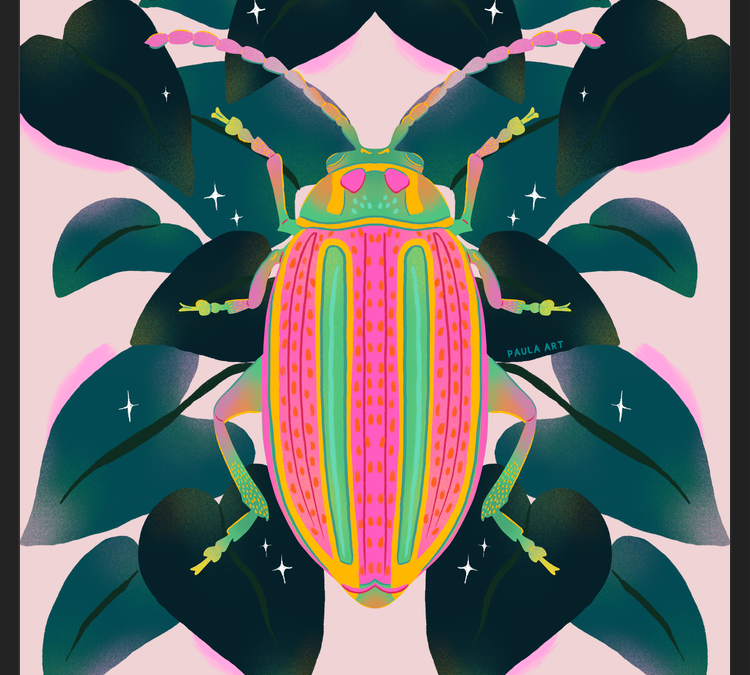 Cuadro Pink Bug