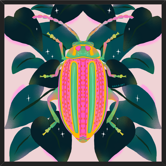 Cuadro Pink Bug