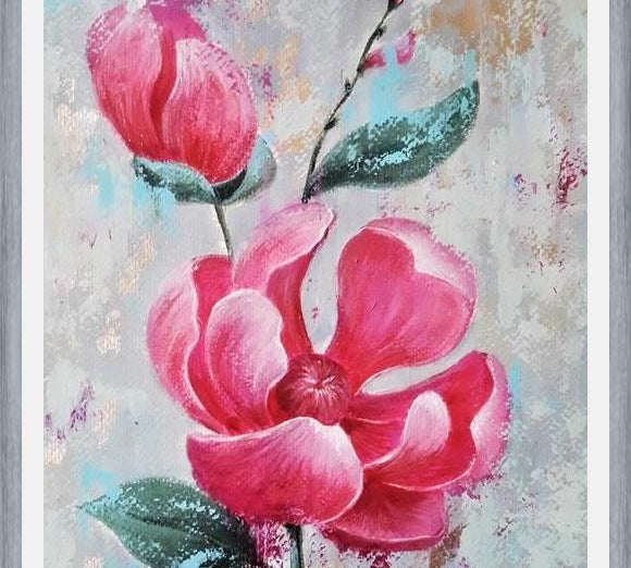 Cuadro Vintage Magnolia