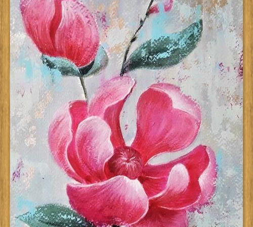 Cuadro Vintage Magnolia