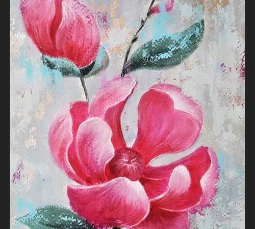 Cuadro Vintage Magnolia