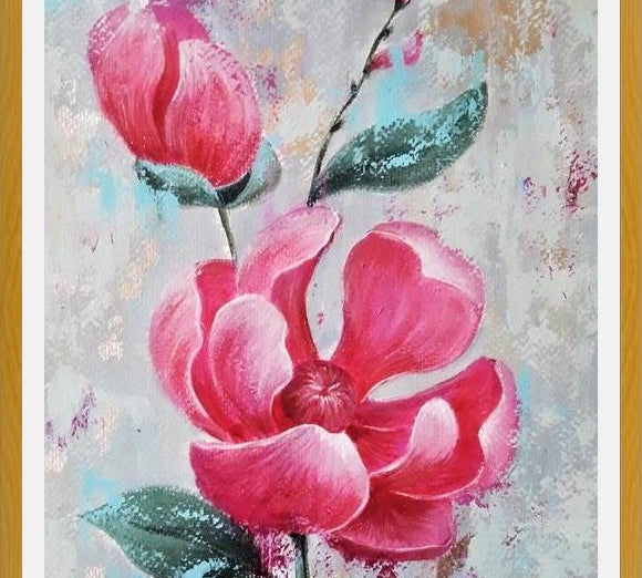 Cuadro Vintage Magnolia