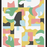 Cuadro Organic Matisse Blocks Pink Mustard