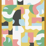 Cuadro Organic Matisse Blocks Pink Mustard