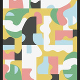 Cuadro Organic Matisse Blocks Pink Mustard