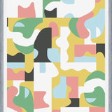 Cuadro Organic Matisse Blocks Pink Mustard