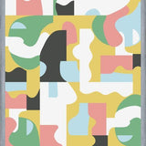 Cuadro Organic Matisse Blocks Pink Mustard