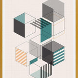 Cuadro Cubes 2