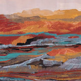 Canvas Abstract Mineral Inspired Landscape 1