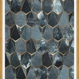 Cuadro Diamantes Turquesa