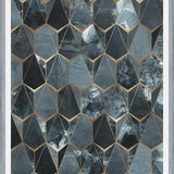 Cuadro Diamantes Turquesa