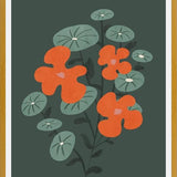 Cuadro Flowers In Green