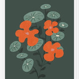 Cuadro Flowers In Green