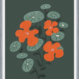 Cuadro Flowers In Green