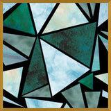 Cuadro Watercolor Triangles
