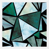 Cuadro Watercolor Triangles