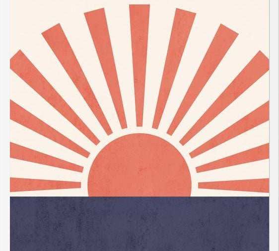 Cuadro Asian Sunrise