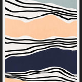 Cuadro Modern irregular Stripes 08