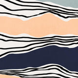 Canvas Modern irregular Stripes 08
