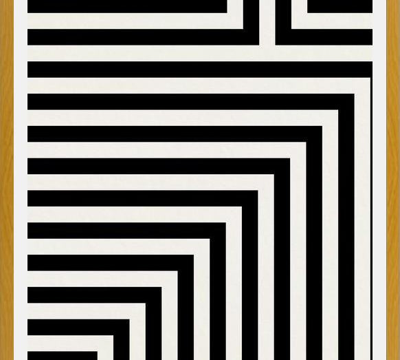 Cuadro MINIMALIST LINES - BLACK 01