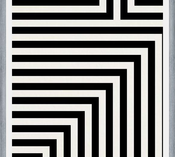Cuadro MINIMALIST LINES - BLACK 01