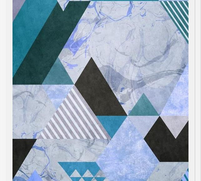 Cuadro Set of Triangles