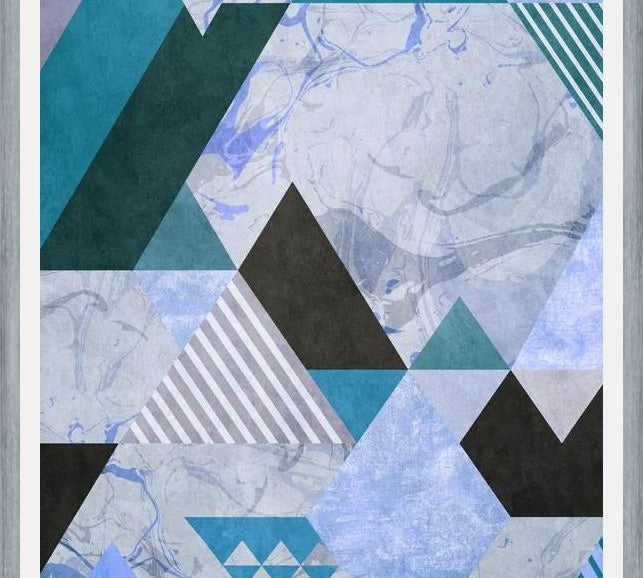 Cuadro Set of Triangles
