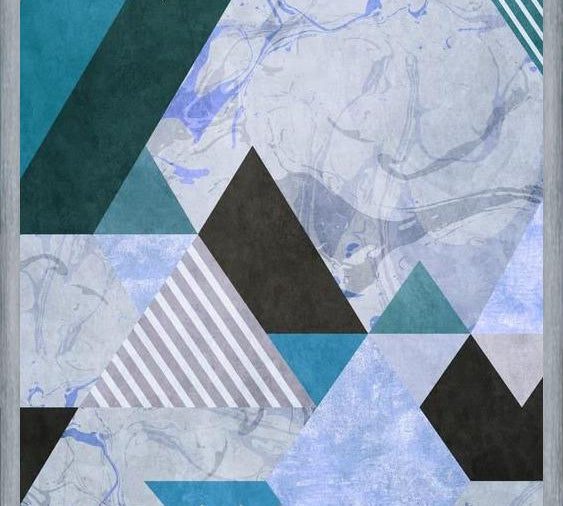 Cuadro Set of Triangles