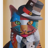 Cuadro Gato Urbano
