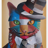 Cuadro Gato Urbano