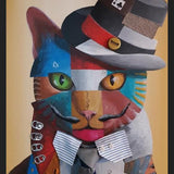 Cuadro Gato Urbano