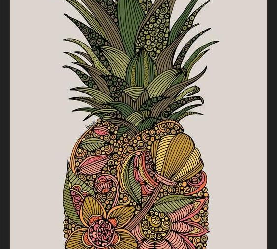 Cuadro The pineapple