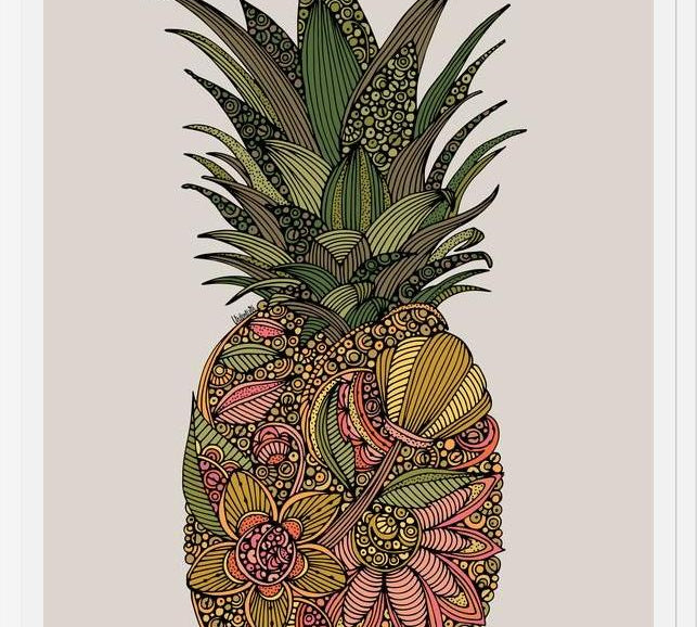 Cuadro The pineapple