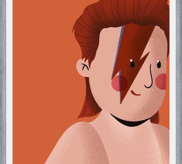 Cuadro David Bowie