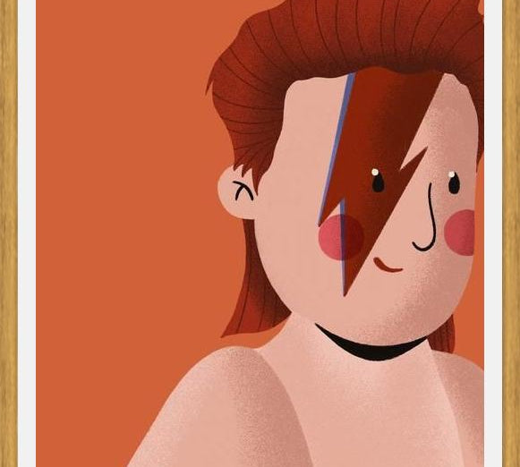 Cuadro David Bowie