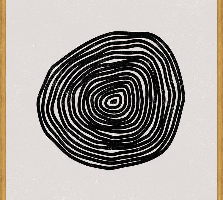 Cuadro Earth Collection - Loop Square