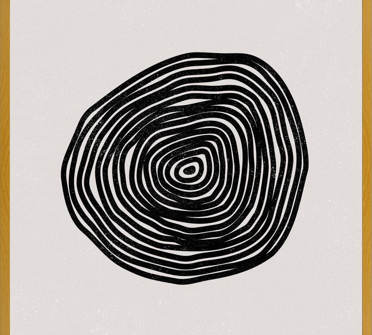 Cuadro Earth Collection - Loop Square