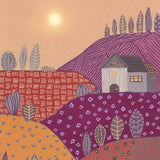 Canvas Warm landscape II