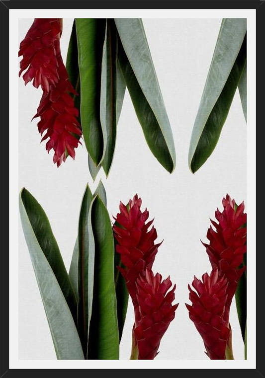 Cuadro Red Flower