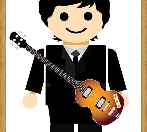 Cuadro Paul McCartney Toy