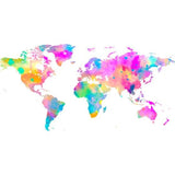 Canvas Watercolor World