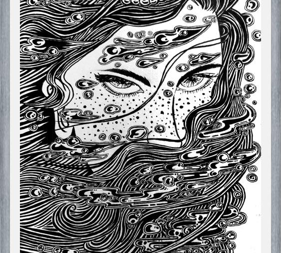 Cuadro Mira de Mujer