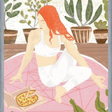 Cuadro Yoga + Pizza